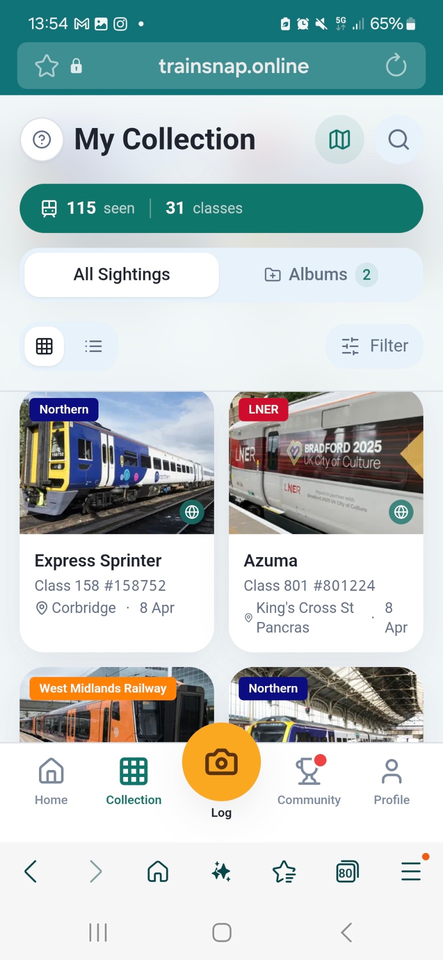 TrainSnap - Discover & Collect Trains
